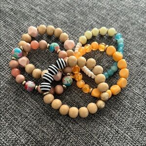 Plunder Kort Bracelet Set